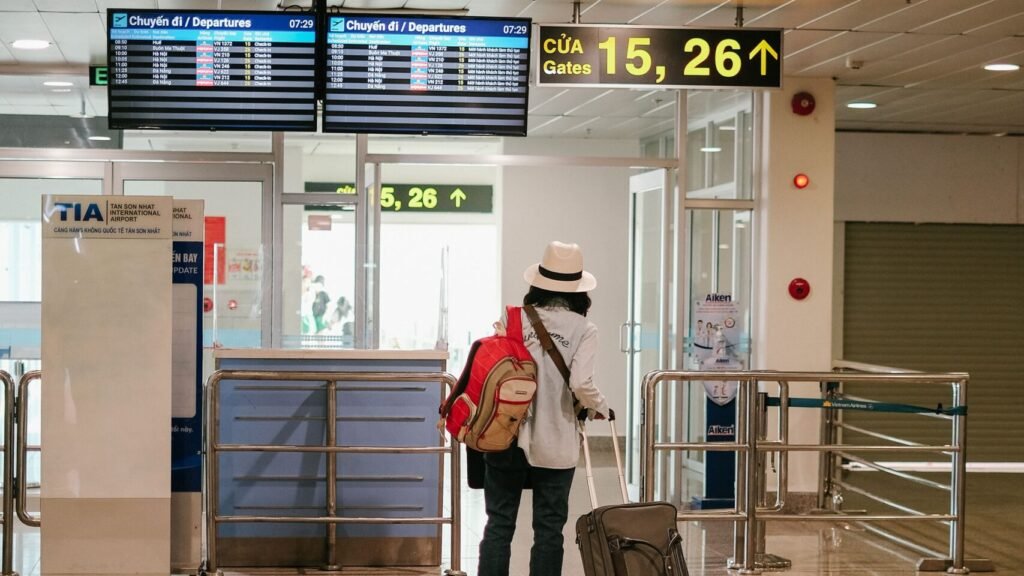 Checkin for a Flight